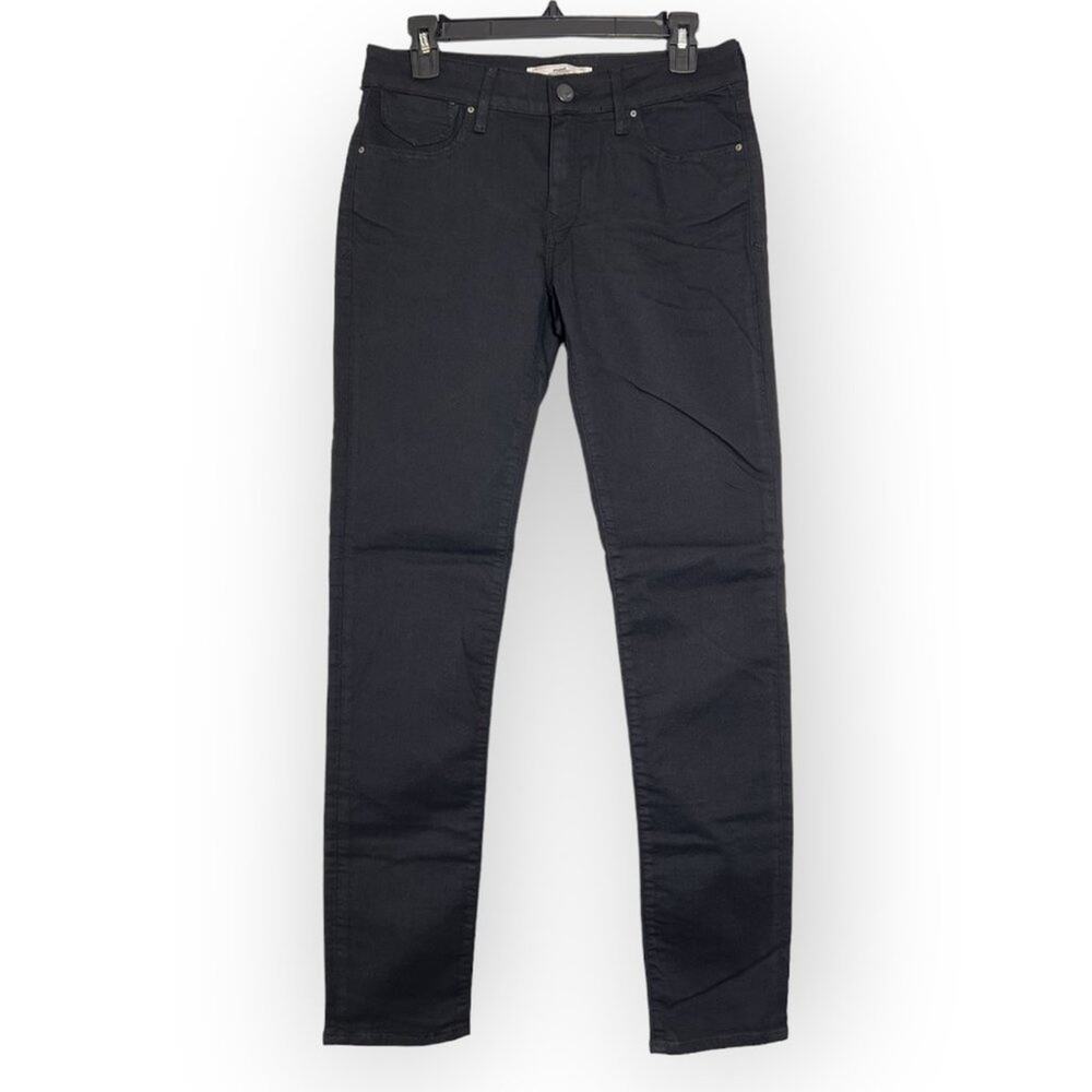 NWT MAVI UPTOWN Sophie Mid-Rise Slim Skinny Jeans SIZE 29 x 32 Black Denim NEW